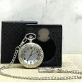 BUĞZ Özel Kutulu Gümüş Köstekli Saat Alk4686