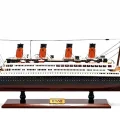 BUĞZ Özel Tasarım Ahşap Işıklı Titanik Gemi - Model 2