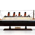 BUĞZ Özel Tasarım Ahşap Işıklı Titanik Gemi - Model 2