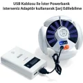 BUĞZ P-038 Solar Güneş Enerji Ve Usb Sarjli 5 Kanatlı