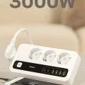 BUĞZ P10 3x Priz 3000w Akım Korumalı 4x Usb 2x Type-c Girişli Çoklu Priz