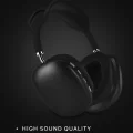  P9 Bluetooth 5.0 Kablosuz Siyah Kulaklık Mikrofonlu Uzun Pil Yüksek Bass ANC