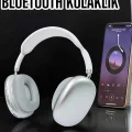 BUĞZ P9 Plus Kablosuz Kulak Üstü Bluetooth Kulaklık Beyaz Mikrofonlu Kulaküstü Kablosuz Kulaklık - BUĞZ