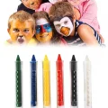 BUĞZ Palyaço Yüz Boyama Seti Kalemli Makyaj Boyama Seti 6 Renk