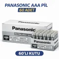 BUĞZ Panasonic AAA R03 İnce Pil Zinc Carbon Extra Heavy Duty 2’li 30 Paket