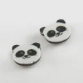 BUĞZ Panda Mıknatıslı Plastik Çocuk Küpesi