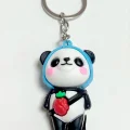  Panda Silikon Anahtarlık