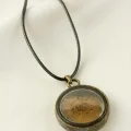 BUĞZ Papatya Canlı Kolye