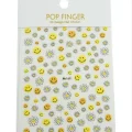 BUĞZ Papatya Emoji Tattoo Dövme Sticker