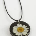 BUĞZ Papatya Epoksi Kolye
