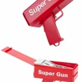 BUĞZ Para Dolar Atma Makinası Super Money Gun Para Saçma Fırlatma Tabancası