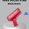 BUĞZ Para Saçma Makinesi Kırmızı Model 100’lü Para Hediyeli