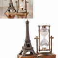 BUĞZ Paris Eyfel Kulesi Hediyelik Eyfel Retro Kum Saati Dekoratif Eşya