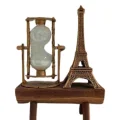BUĞZ Paris Eyfel Kulesi Hediyelik Eyfel Retro Kum Saati Dekoratif Eşya Yeni Nesil