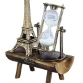 BUĞZ Paris Eyfel Kulesi Hediyelik Eyfel Retro Kum Saati Dekoratif Eşya Yeni Nesil