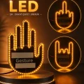 BUĞZ PARMAK LED AMBER RENKLİ IŞIK