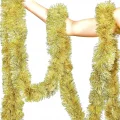  Parti İçin Mega Kalın Sim Süs 2 Metre Uzunluk 10 cm Genişlik Altın İthal