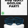 BUĞZ Parti ve Organizasyonlara Özel LED Işıklı Gözlük
