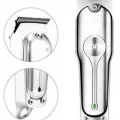  Paslanmaz Çelik Bıçaklı Kablosuz Şarjlı Dijital Göstergeli Tıraş Makinesi