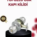 BUĞZ Paslanmaz Çelik Dayanıklı Topuzlu Kapı Kilidi