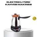 BUĞZ Paslanmaz Çelik Elektrikli Cezve 800W 6 Fincan Kapasiteli