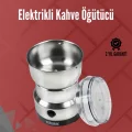  Paslanmaz Çelik Elektrikli Kahve Değirmeni | Sessiz, Hızlı, Çok Amaçlı Öğütücü (200W)