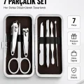 BUĞZ Paslanmaz Çelik Kişisel Bakım Seti – 7 Parça