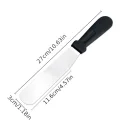 BUĞZ Paslanmaz Çelik L Tipi Pastacı Spatulası