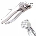 BUĞZ Mekanik Pense Formlu 14.5 cm Paslanmaz Çelik Sarımsak Ezici Alet 1 Adet BX-313439