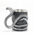  Paslanmaz Çelik Yılan Tasarımlı Kupa Bardak