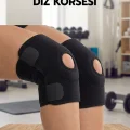 BUĞZ Patella Destekli Çapraz Bağ Diz Korsesi Spor ve Menisküs İçin İkili