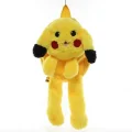 BUĞZ Peluş Işıklı Oynar Kulaklı Pikachu Sırt Çantası