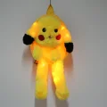 BUĞZ Peluş Işıklı Oynar Kulaklı Pikachu Sırt Çantası