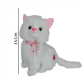  PELUŞ KEDİ 33CM HALLEY