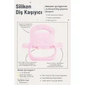 BUĞZ Pembe Bebek Silikon Diş Kaşıyıcı