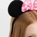 BUĞZ Pembe Fiyonklu Minnie Mouse Tacı
