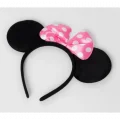  Pembe Fiyonklu Minnie Mouse Tacı