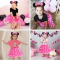 BUĞZ Pembe Fiyonklu Minnie Mouse Tacı