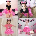 BUĞZ Pembe Fiyonklu Minnie Mouse Tacı