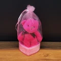  Pembe Hediyelik Kese İçinde Ayıcık