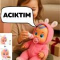  Pembe Kız Ağlayan Ve Konuşan Et Bebek İNTERAKTİF İSTEKLERİNİ YERİNE GETİR BEBEK