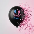 BUĞZ Pembe Konfetili Cinsiyet Balonu