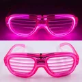 BUĞZ Pembe Led Işıklı Parti Gözlüğü - Neon 3 Modlu