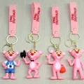 BUĞZ Pembe Panter Silikon Anahtarlık