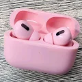 BUĞZ Pembe Renkli Kablosuz Kulak İçi Kulaklık, Bluetooth 5.0 Bağlantılı ve Dokunmatik Kontrol Özellikli