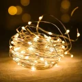 BUĞZ Peri Led Işık 10 Metre (Sarı) Pilli Aydınlatma Şerit Led Saçak Spot Süsleme