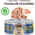 BUĞZ Petzzcats Ton Balığı & Karides Konserve Kedi Maması 1 Adet 70 gr