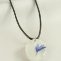 BUĞZ Peygamber Çiçeği Oval Epoksi Kolye