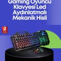 BUĞZ PG8018 LED Aydınlatmalı Mekanik Klavye Mouse – Oyunlarda Üstün Performans