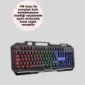 BUĞZ PG8018 LED Aydınlatmalı Mekanik Klavye Mouse – Oyunlarda Üstün Performans
